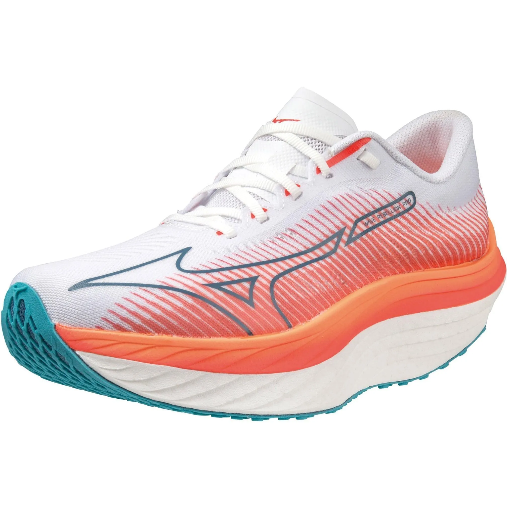 Mizuno Wave Rebellion Pro Mens Running Shoes - White