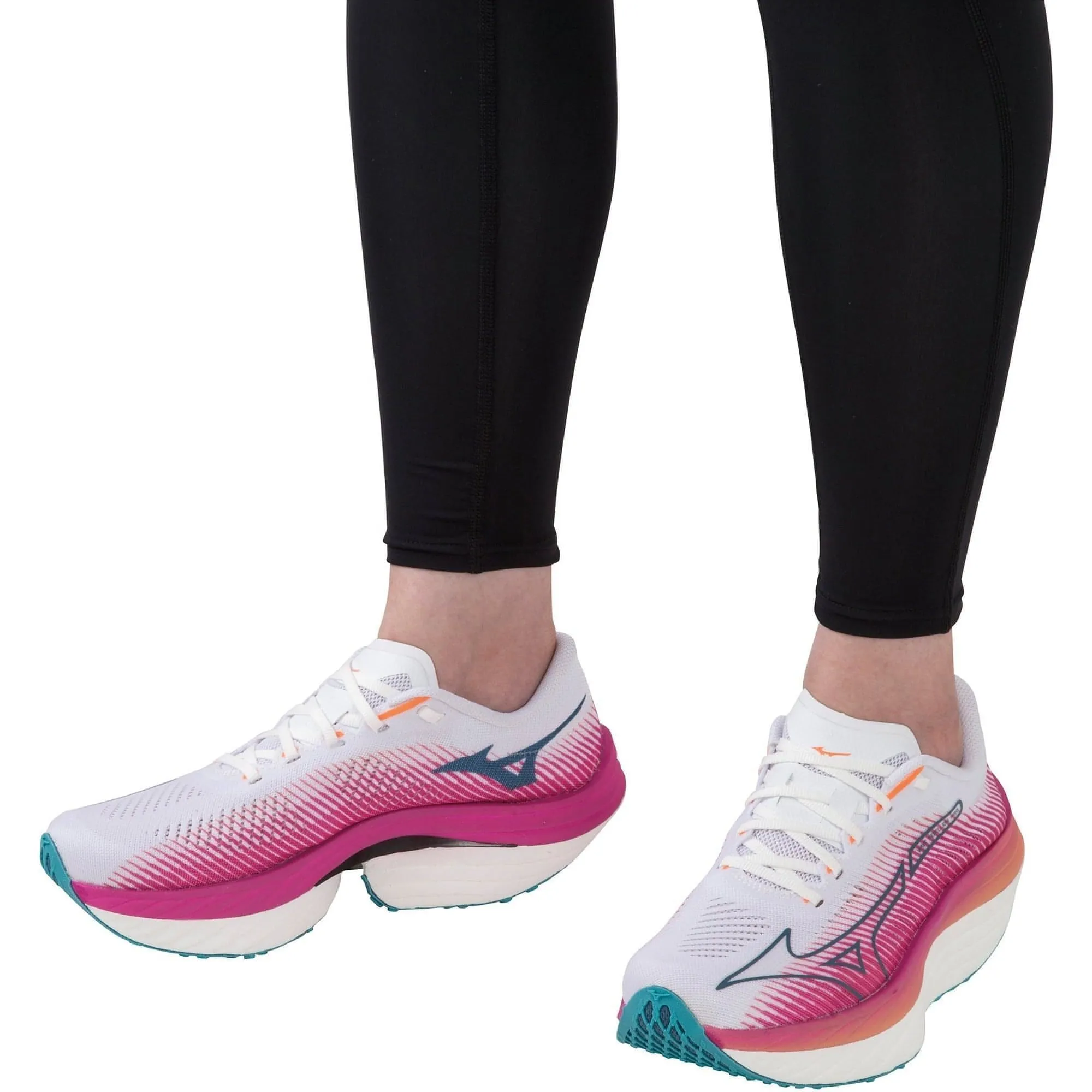 Mizuno Wave Rebellion Pro Womens Running Shoes - White