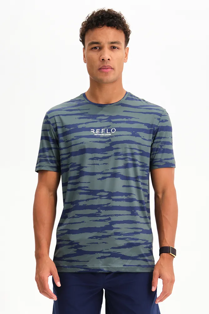 Moana Shirt Dark Forest/Medieval Blue