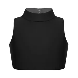 Mock Neck Crop Top