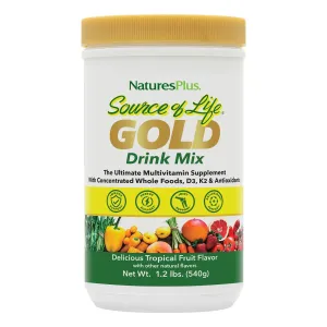 Nature's Plus Source Of Life Gold Drink Mix 1.2 lb Powder