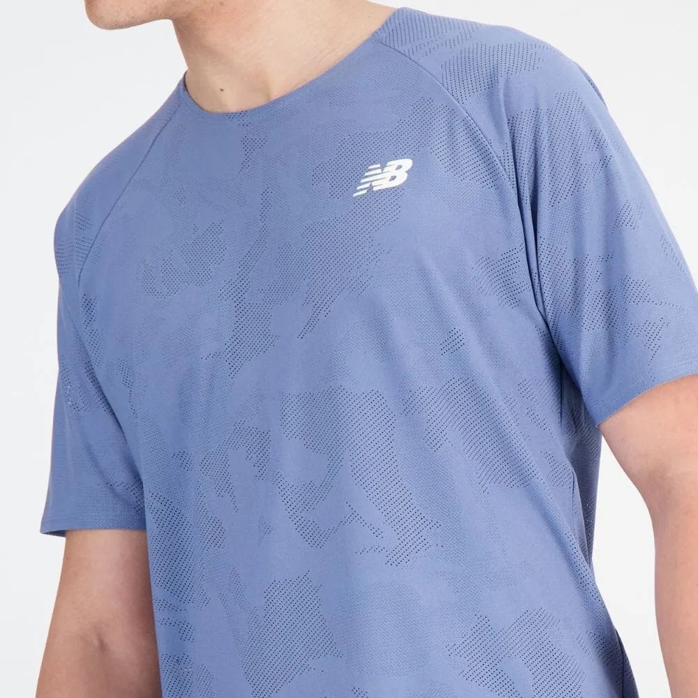 New Balance Men's Q Speed Jacquard ICEx Technology Short Sleeve