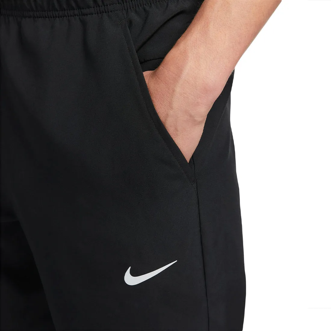 NIKE DRI-FIT FORM MEN'S FITNESS PANTS BLACK