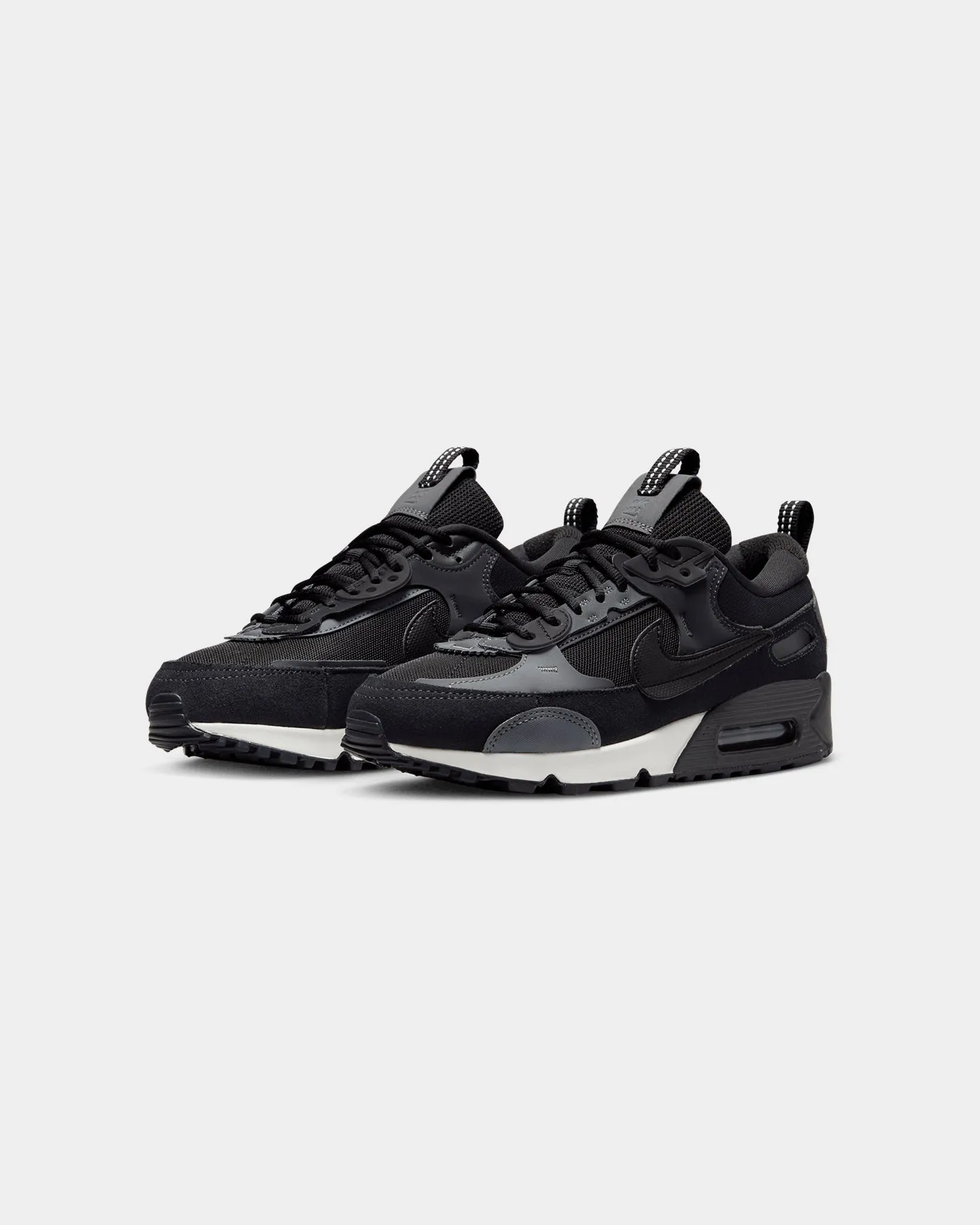 Nike Women's Air Max 90 Futura Black/Black-Iron Grey