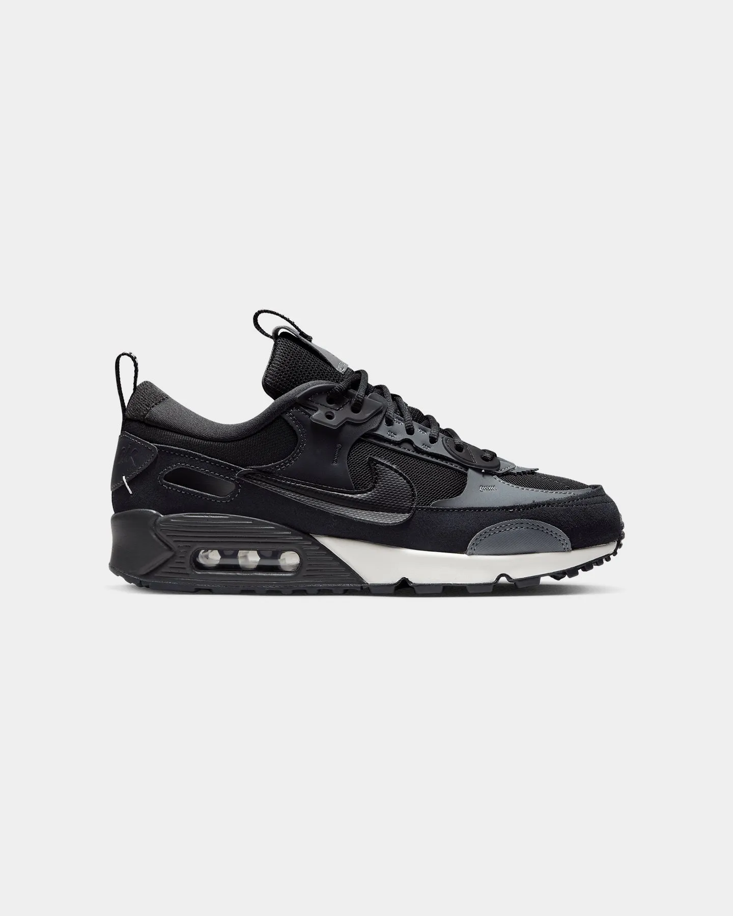 Nike Women's Air Max 90 Futura Black/Black-Iron Grey