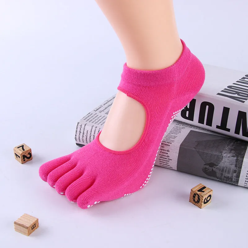 Non-slip yoga socks