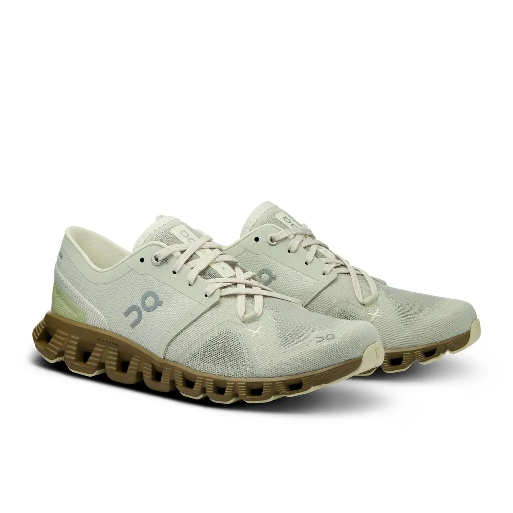 On Running Cloud X 3 (Womens) - Aloe/Hunter