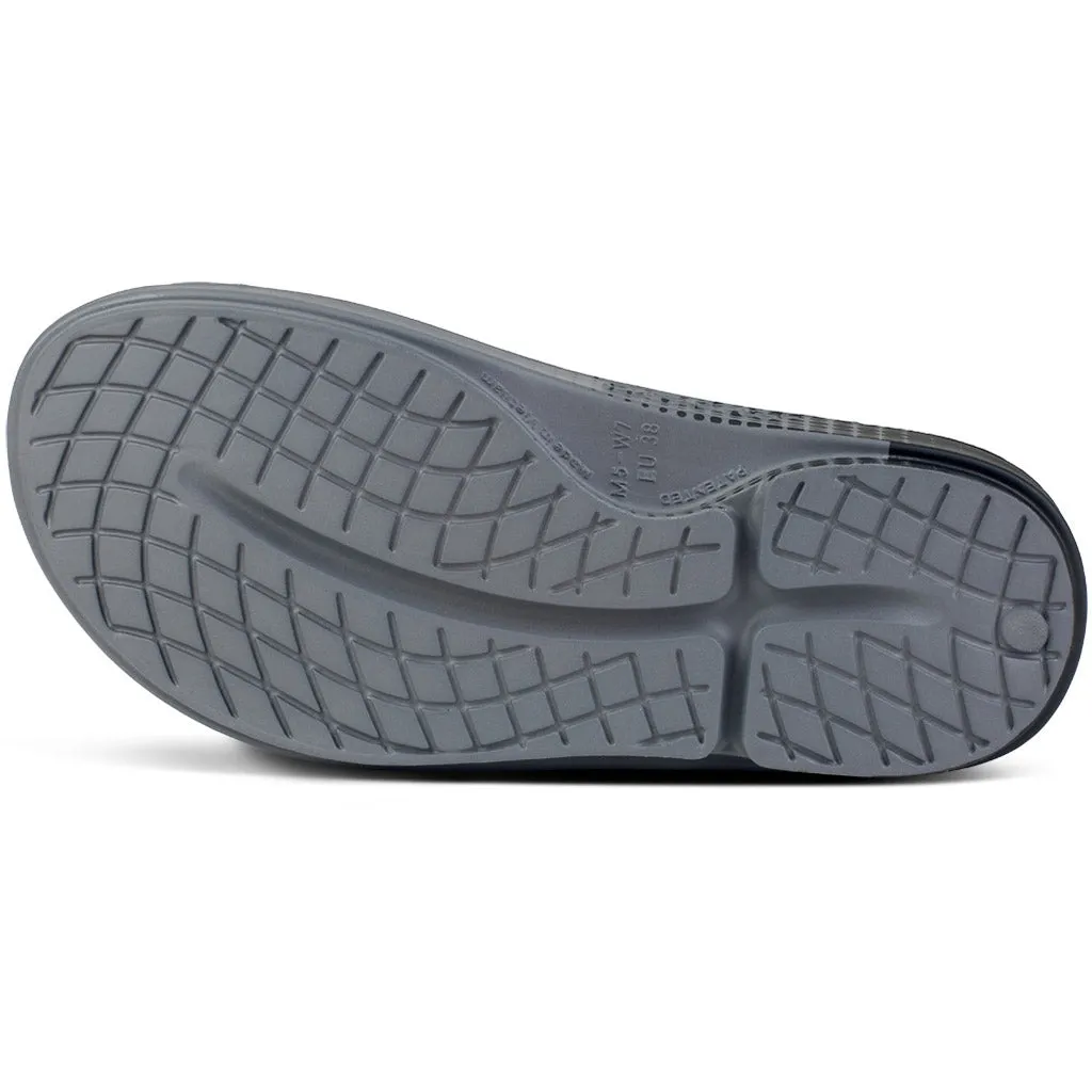 OOFOS Men's OOahh Sport Slide - Slate Matrix