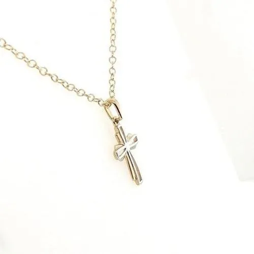 Open Two Tone Cross