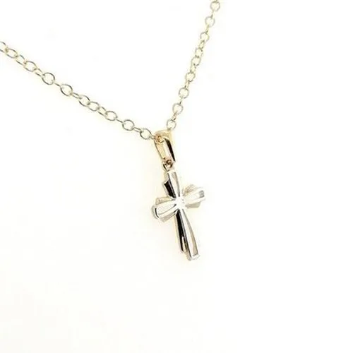 Open Two Tone Cross