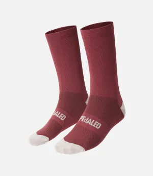 PEdALED Socks - Mirai Lightweight Sundried Tomato