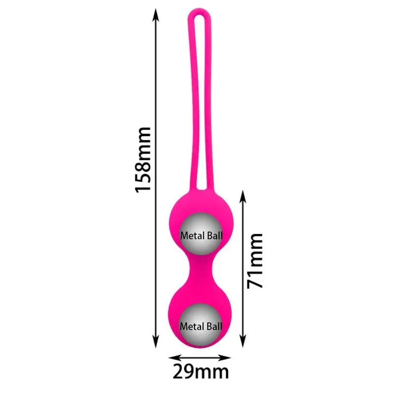 Pelvic Power Kegel Ball: Soft Silicone Kegel Eggs for Enhanced Pelvic Floor Strength