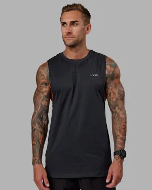 Perform VapourFLX Muscle Tank - Black Marl