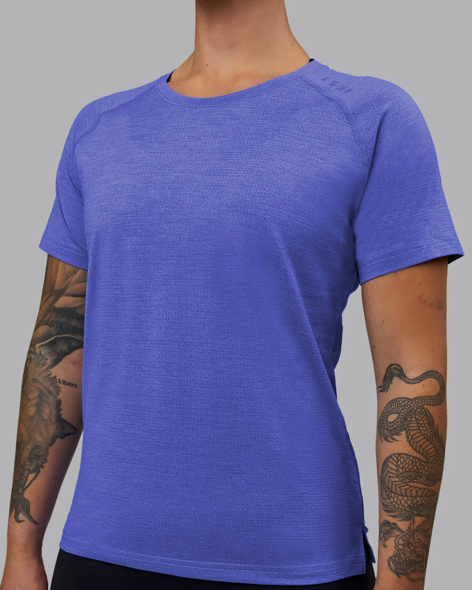 Perform VapourFLX Tee - Baja Blue Marl