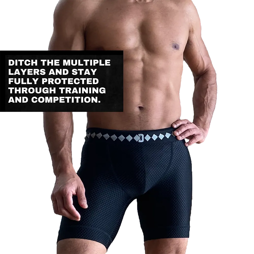 Performance Short With Built In Brief