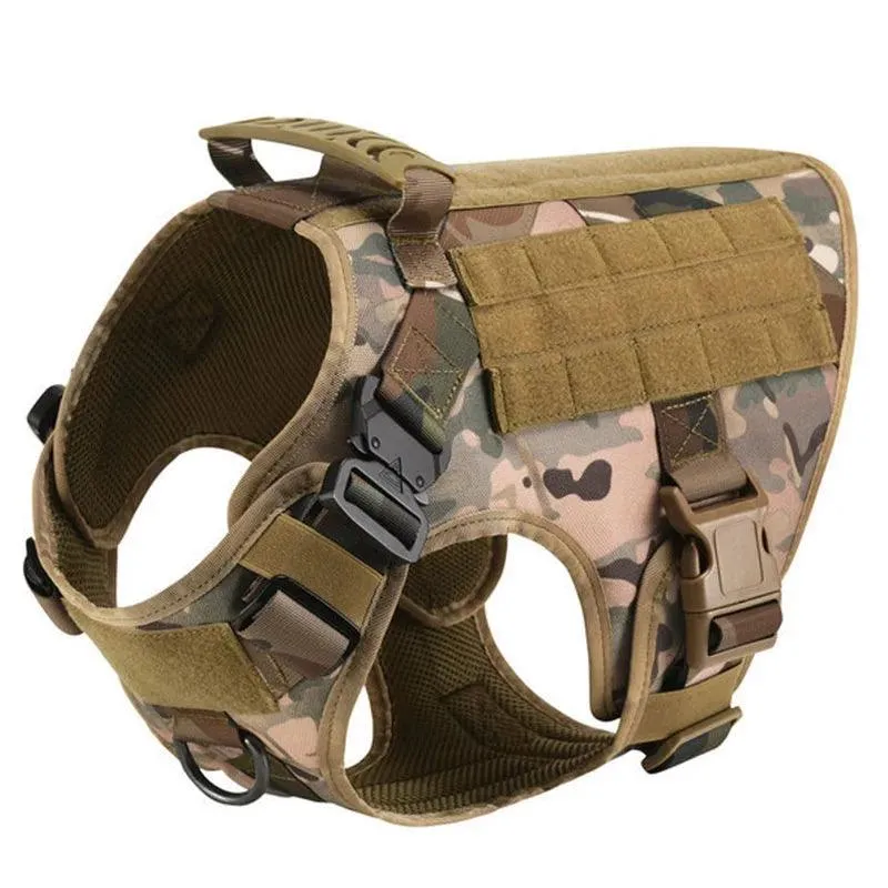 PETRAVEL Military Tactical Dog Harness Set