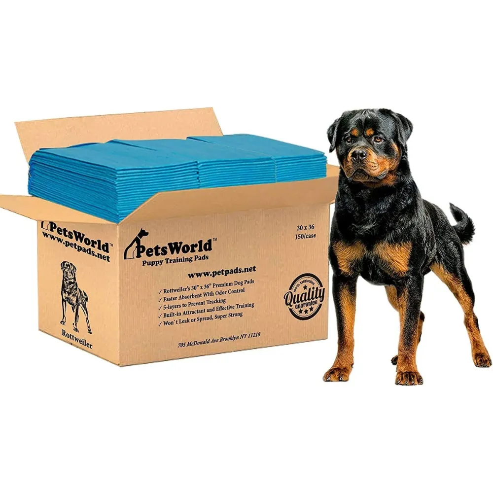 PetsWorld Extra Large (30x36 inch) Dog Training & Potty Pads