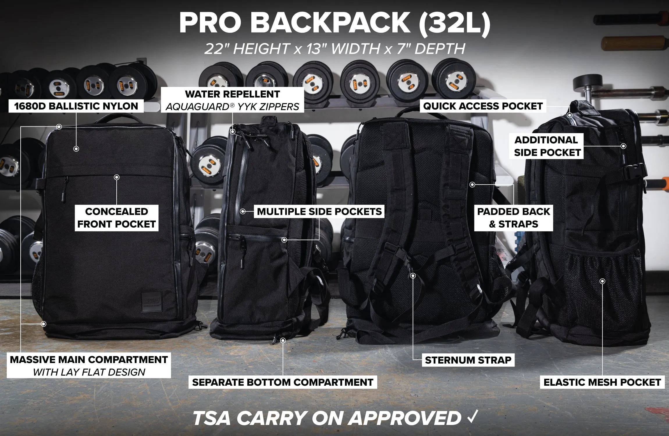 PRO Divider Backpack (32L)