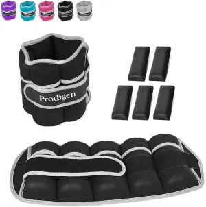 Prodigen 1 Pair 1 2 3.5 4 5 7 7.5 10 15 Lbs Adjustable Ankle Weights Set for Men Women Kids Ankle Wrist Weight for Walking, Jogging, Gymnastics