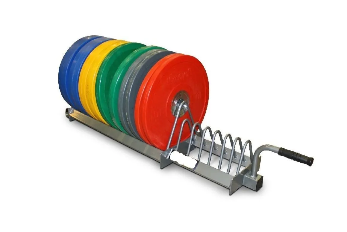 Progression Xplode Bumper Plate Rack - Wheels Included