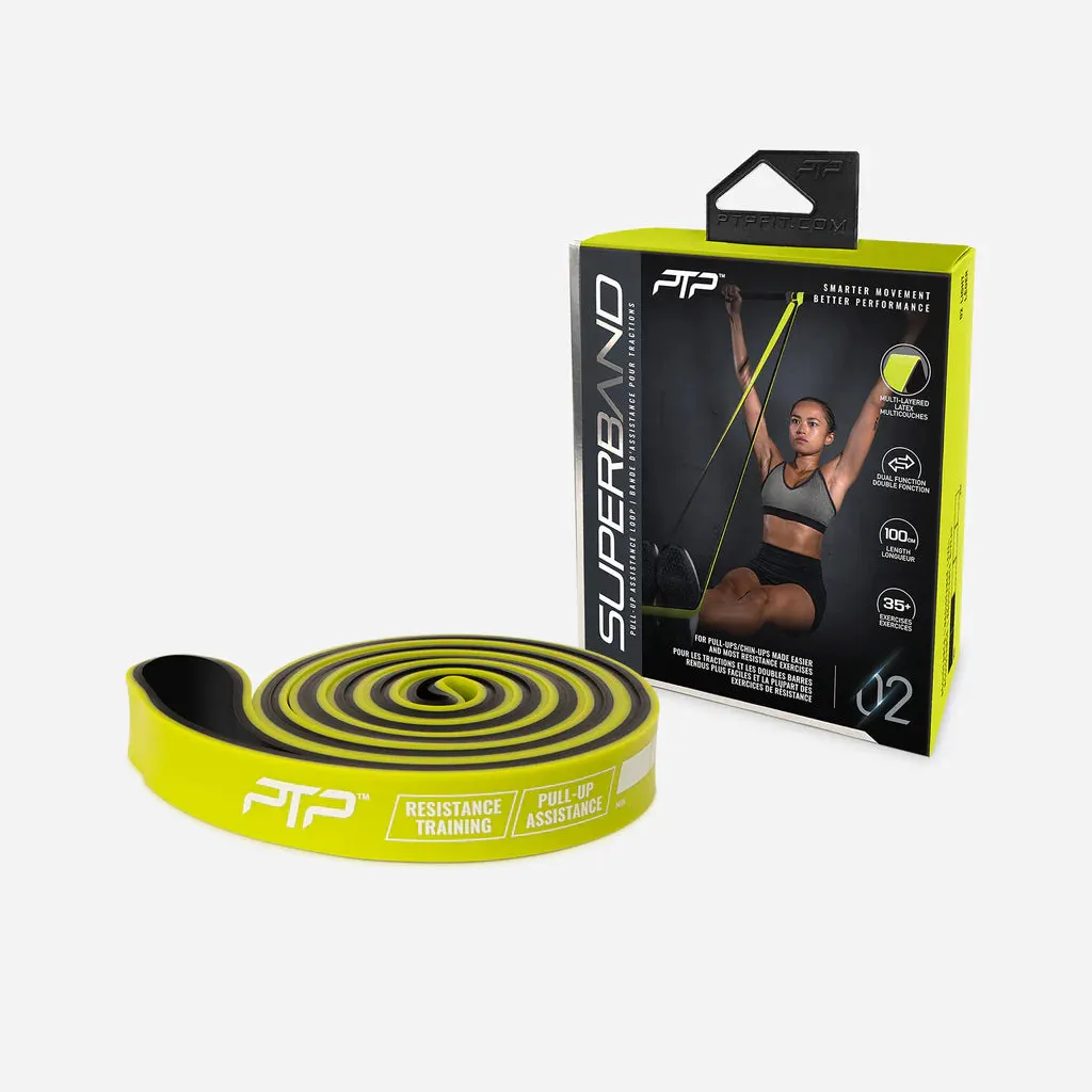 PTP Superband Dual Colour Light Lime