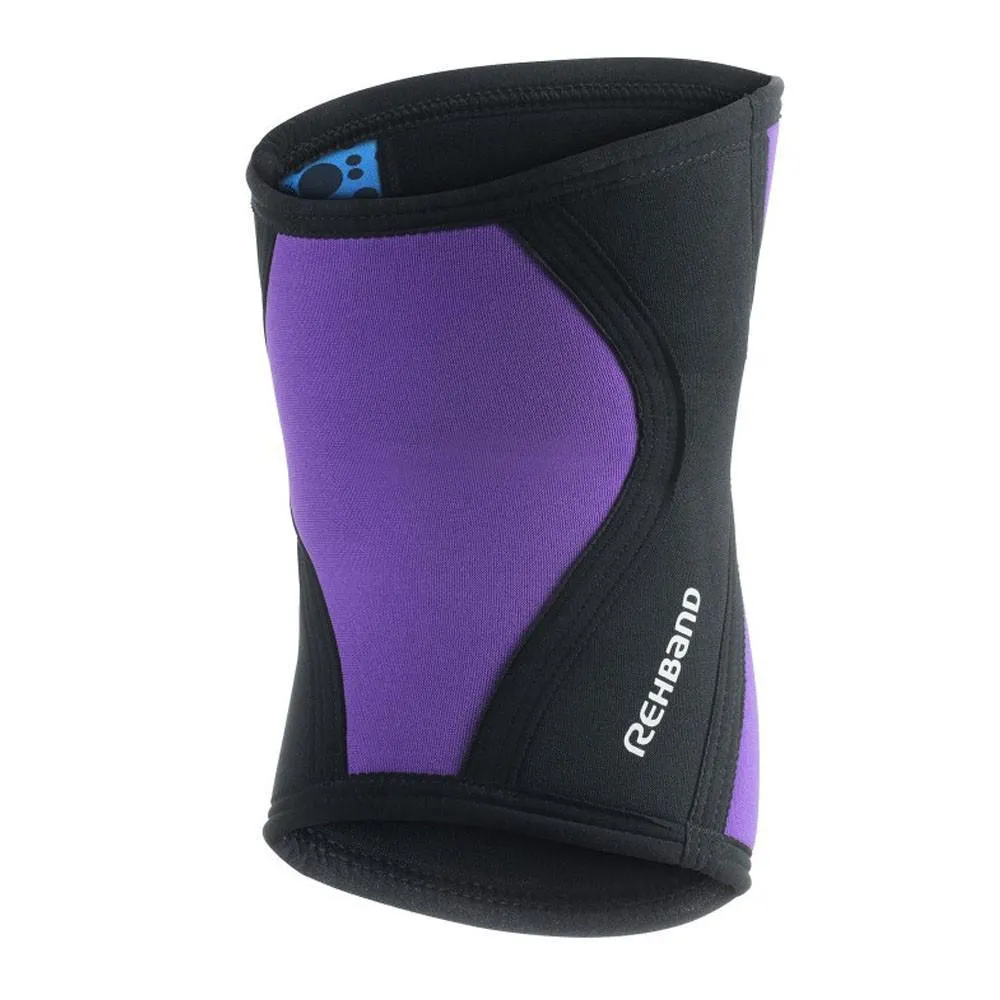 Rehband RX Knee Sleeve - 5mm - Purple - SINGLE