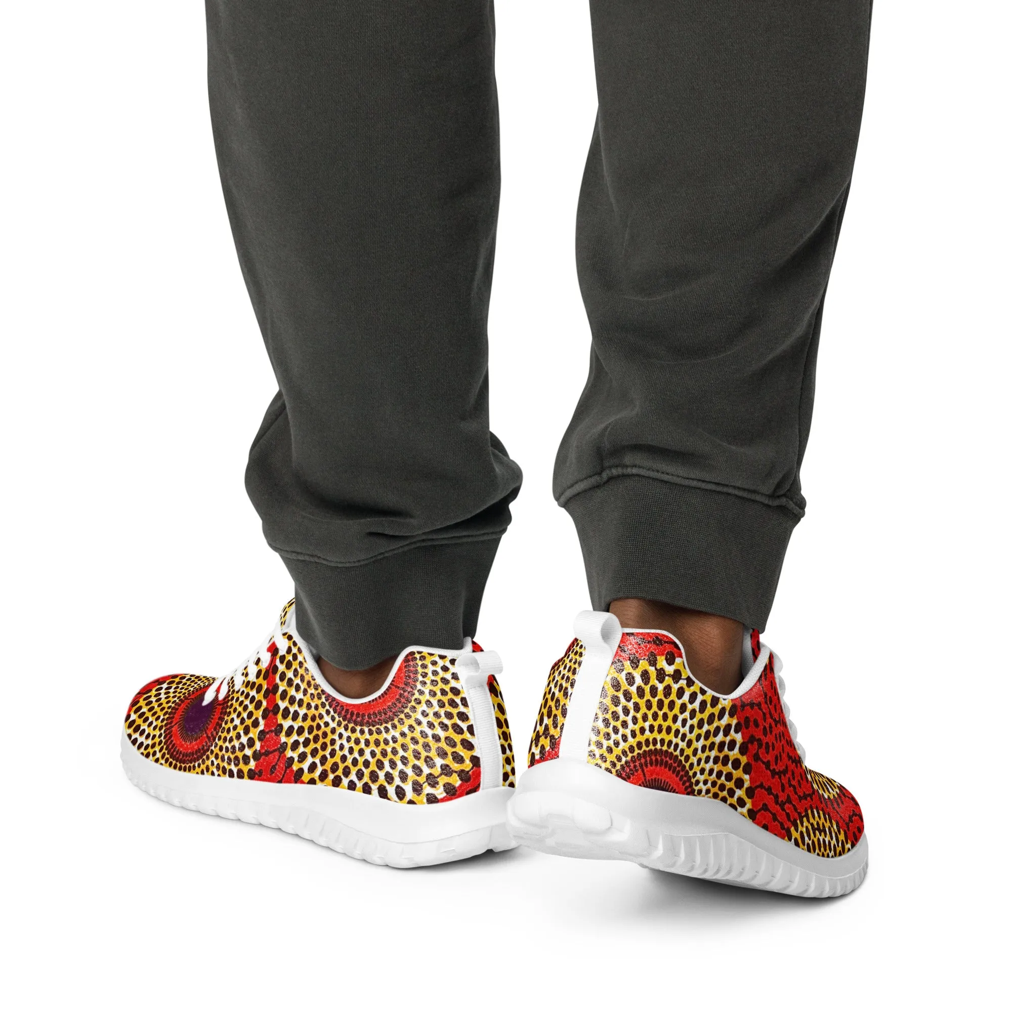 Rekiana African print Men’s Athletic Shoes