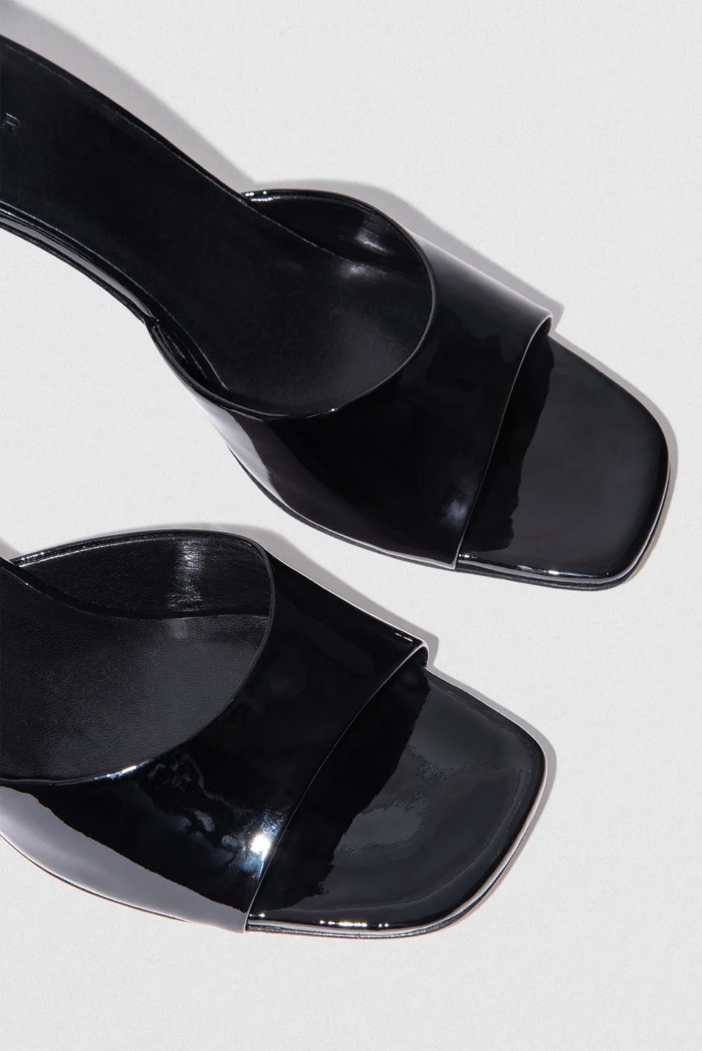 Romy Black Patent Leather