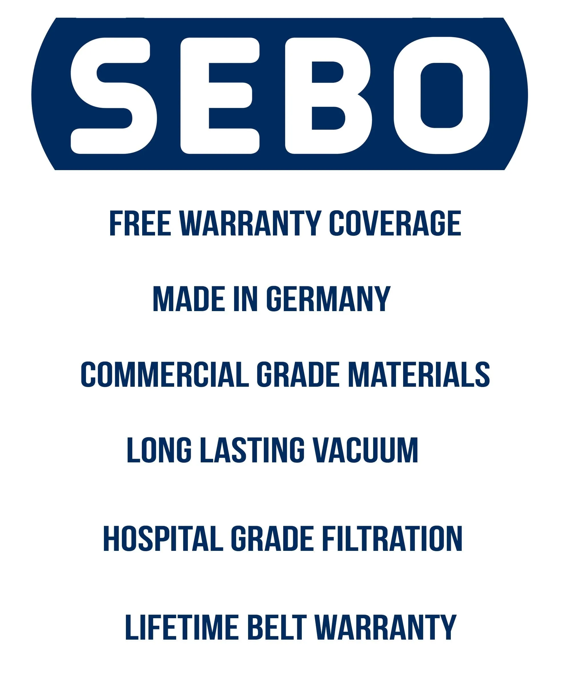 SEBO X4 Boost Vacuum - Industrial Strength