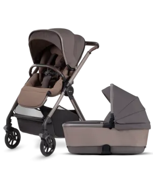 Silver Cross Reef Full-Size Stroller   Bassinet Bundle