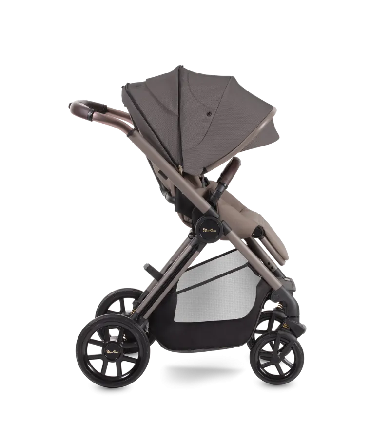 Silver Cross Reef Full-Size Stroller   Bassinet Bundle