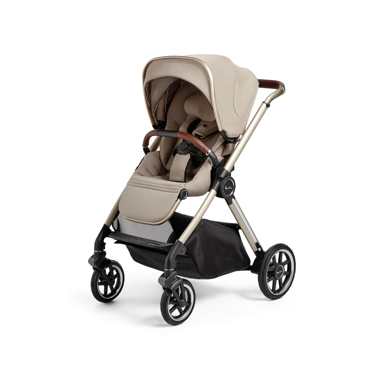 Silver Cross Reef Full-Size Stroller   Bassinet Bundle