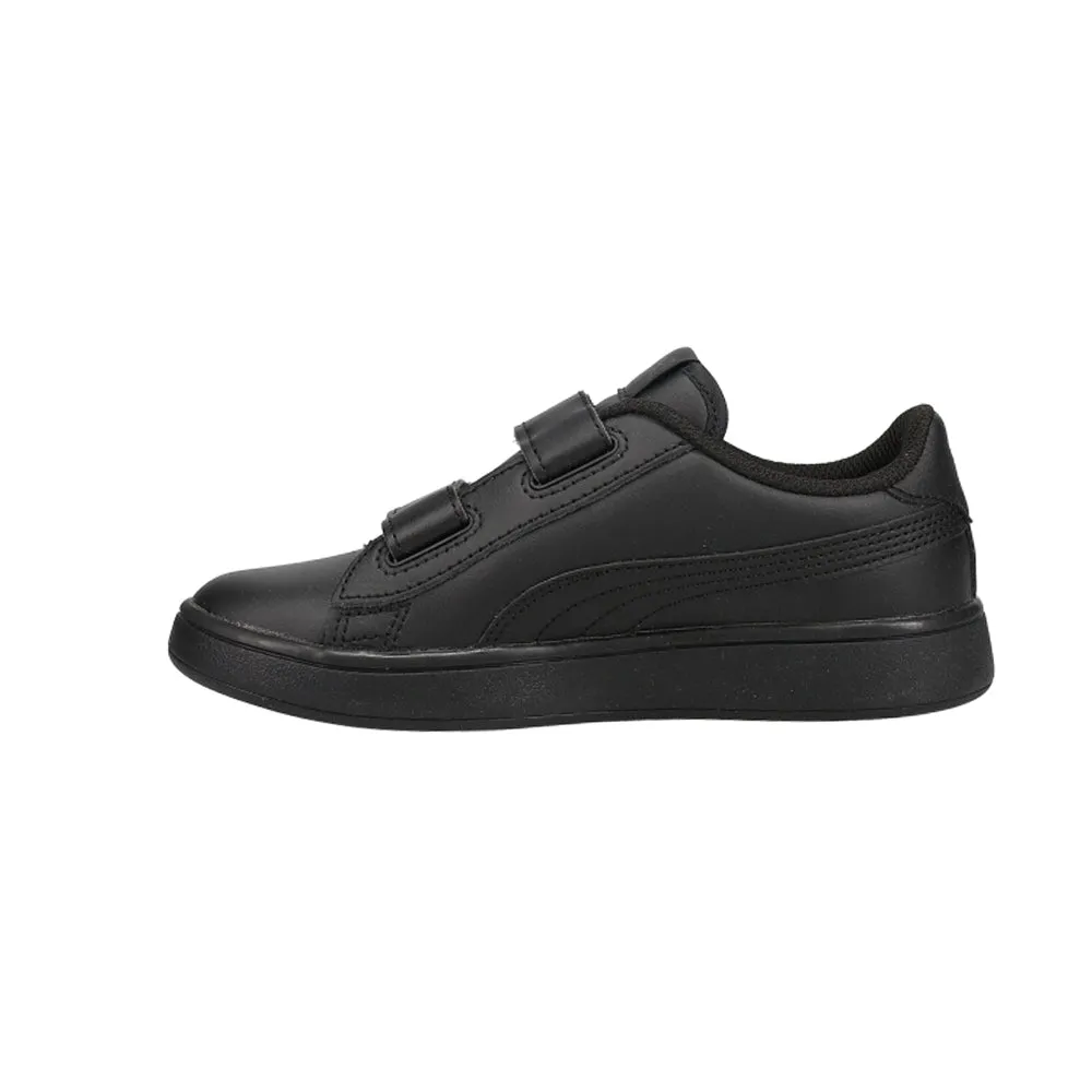 Smash V2 Leather Slip On Sneakers (Little Kid)