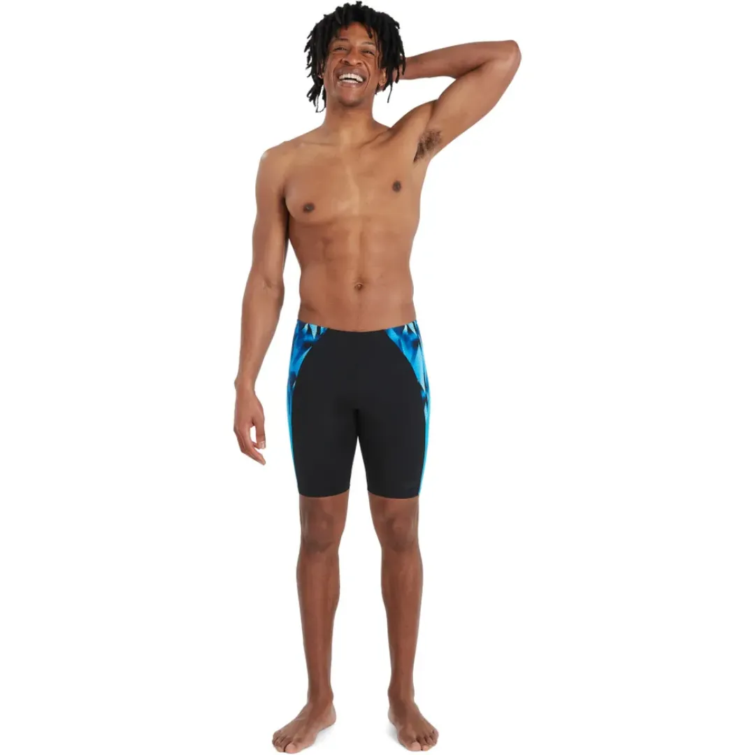 Speedo Mens Eco Endurance Jammer - Black/Blue