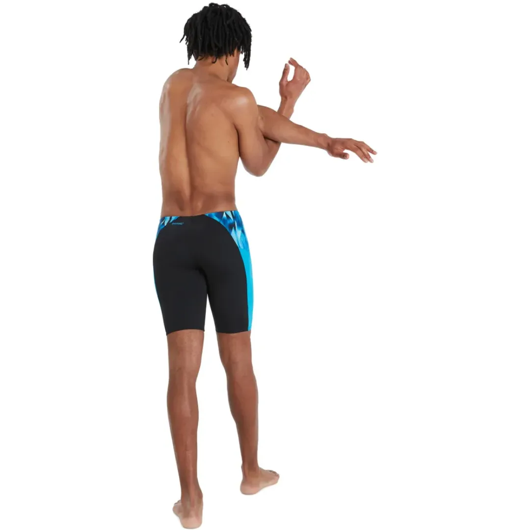 Speedo Mens Eco Endurance Jammer - Black/Blue