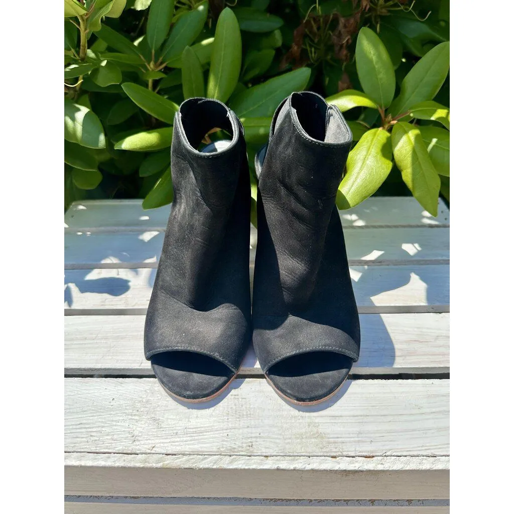 Stuart Weitzman Crossover Ankle Booties - Size 6