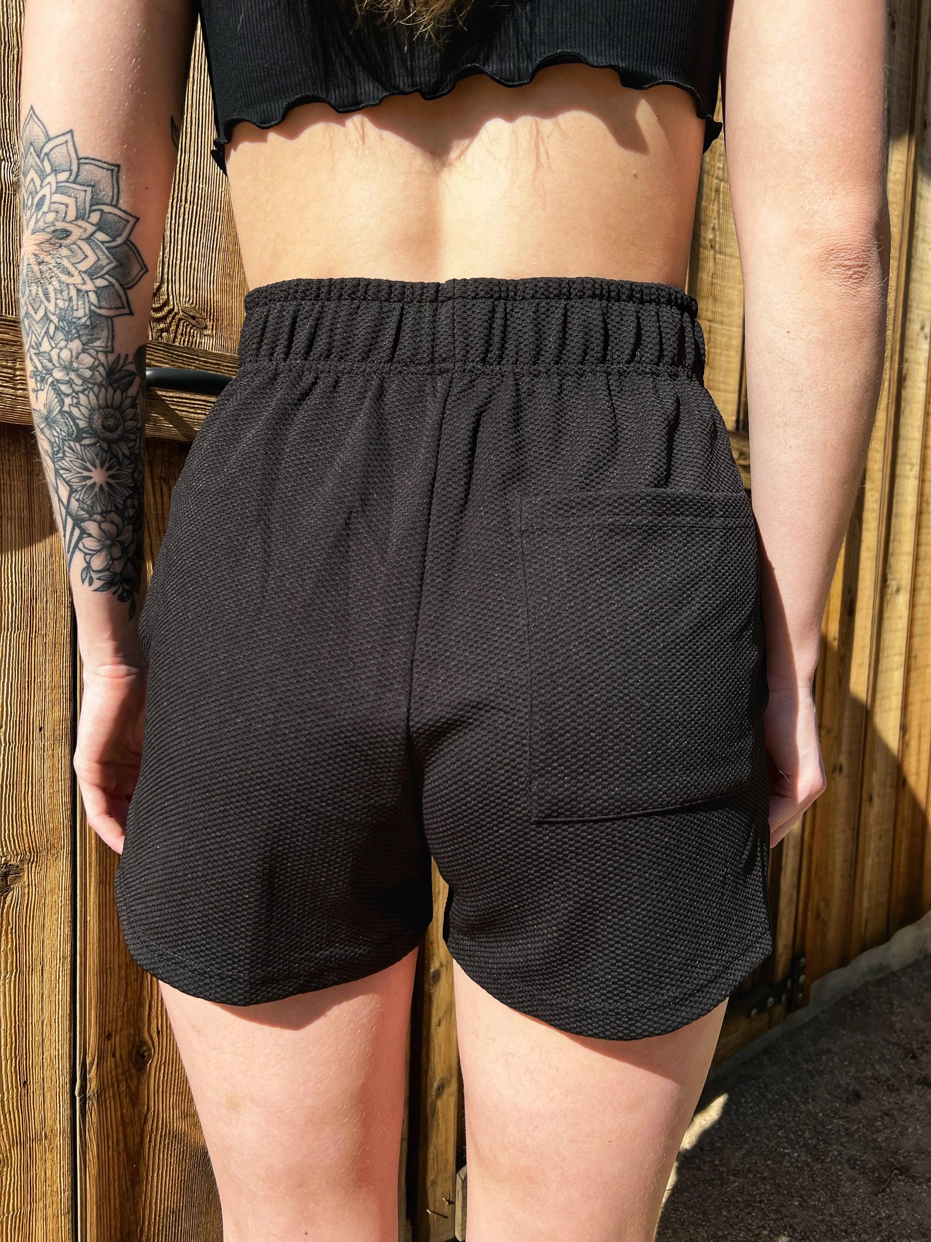 TDC DADDY SHORTS BLACK