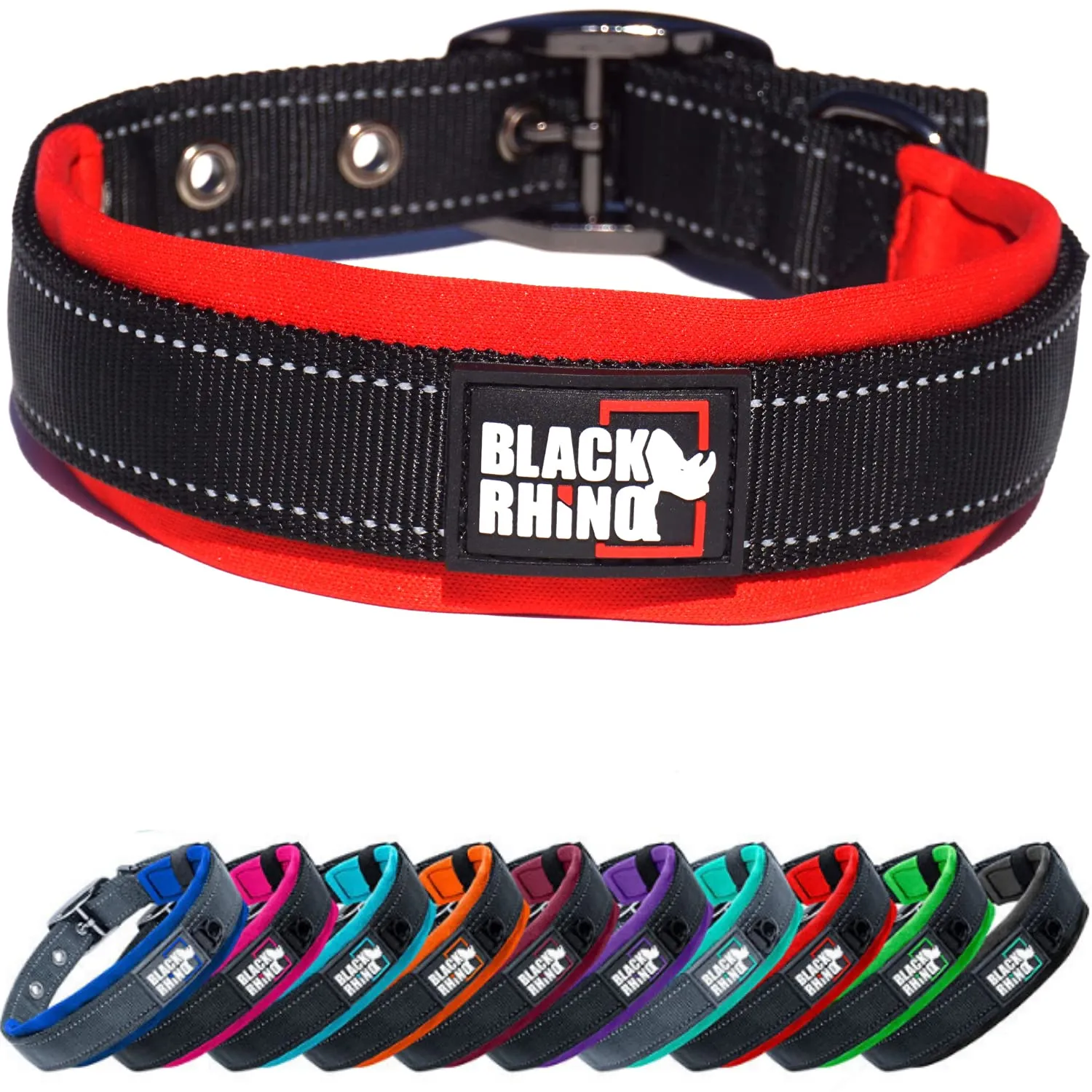 The Comfort Collar Ultra Soft Neoprene Padded Dog Collar For All Breeds