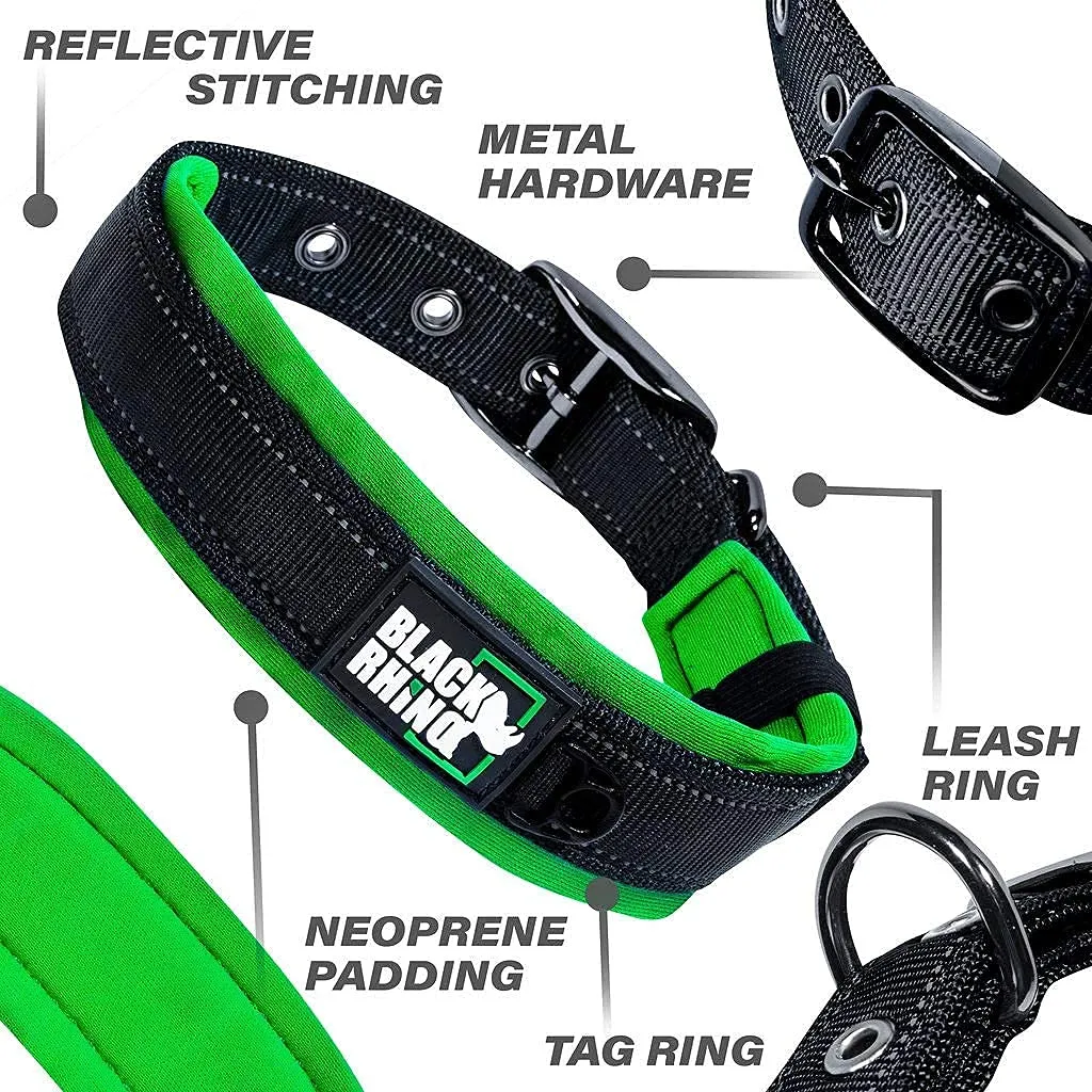 The Comfort Collar Ultra Soft Neoprene Padded Dog Collar For All Breeds