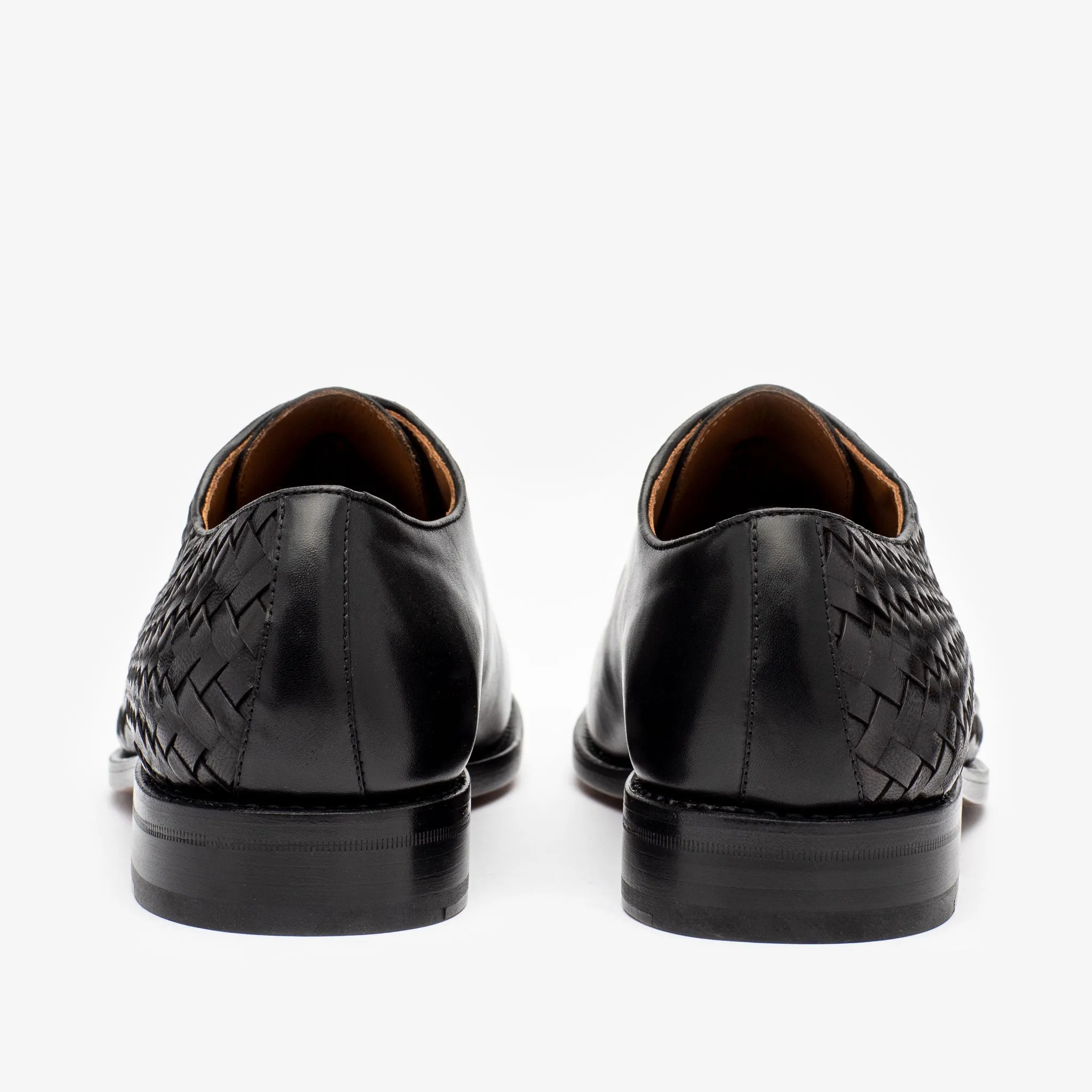 The Paris Shoe in Black Woven  (Last Chance, Final Sale)