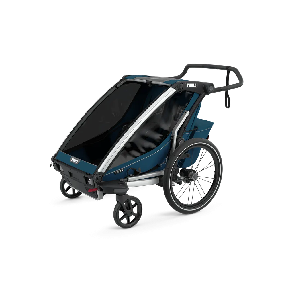 Thule Chariot Cross multisport bike trailer majolica blue