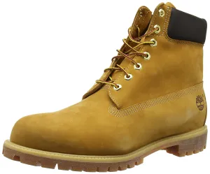 Timberland Men's 6 inch Premium Waterproof Boot Wheat Nubuck