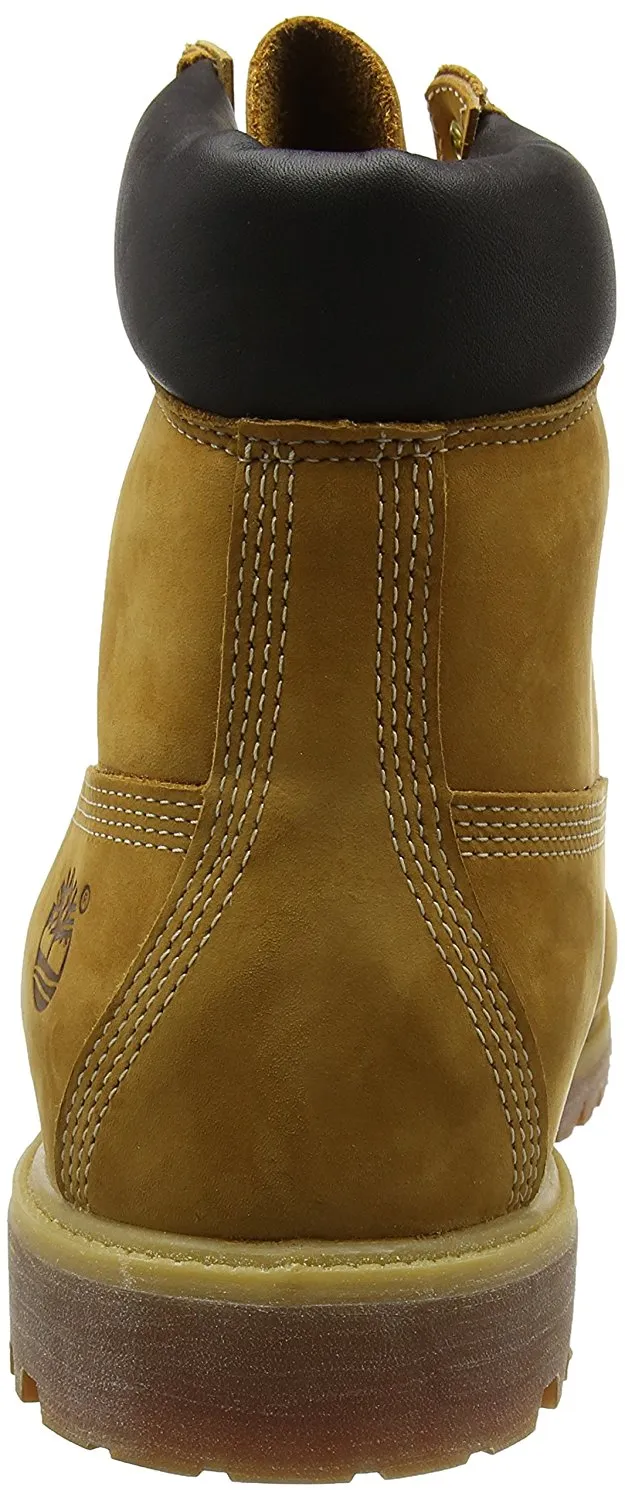 Timberland Men's 6 inch Premium Waterproof Boot Wheat Nubuck