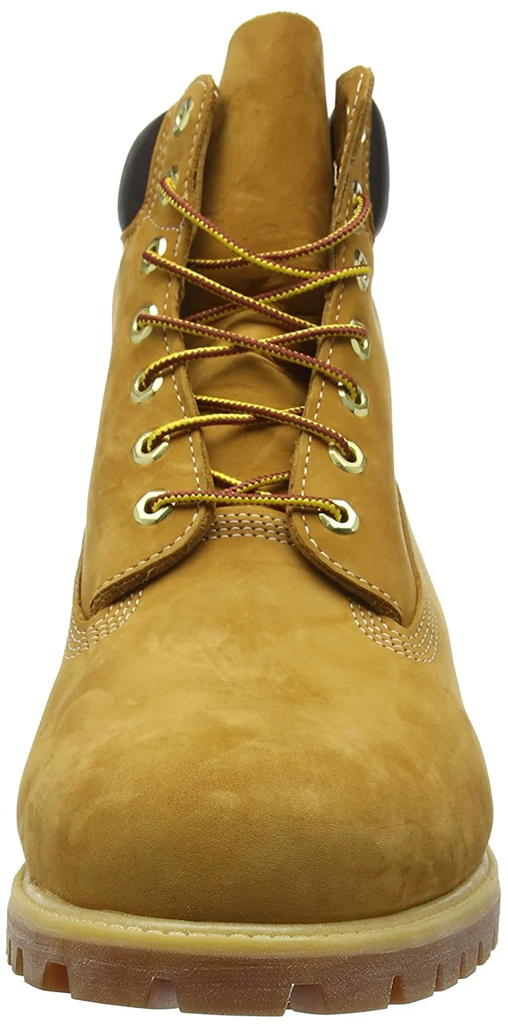 Timberland Men's 6 inch Premium Waterproof Boot Wheat Nubuck