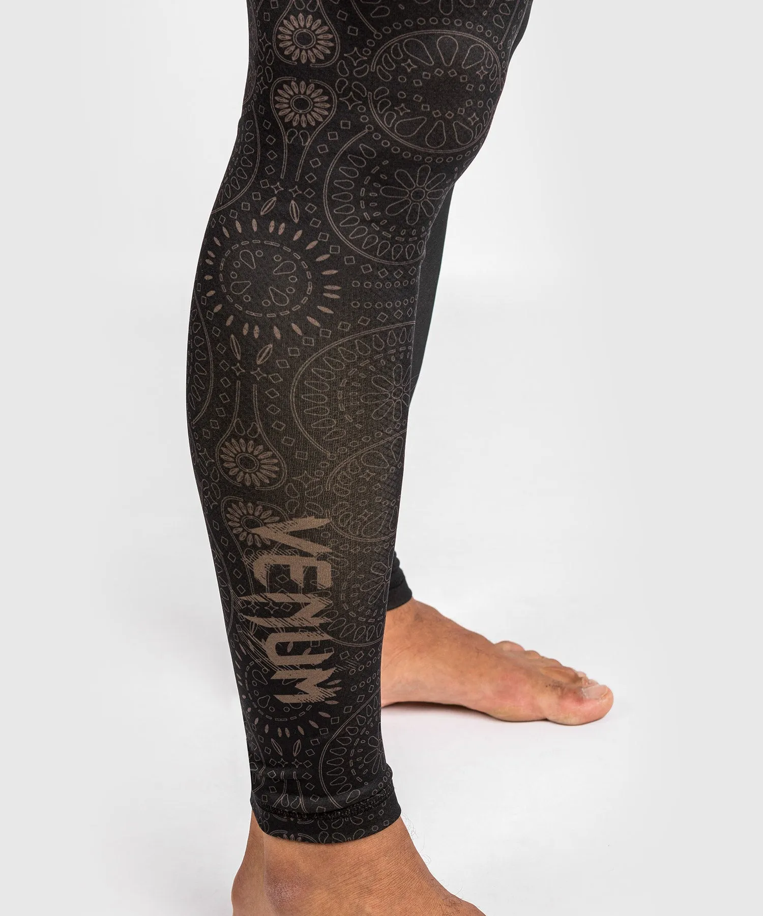 Venum Santa Muerte Dark Side - Spats - Black/Brown