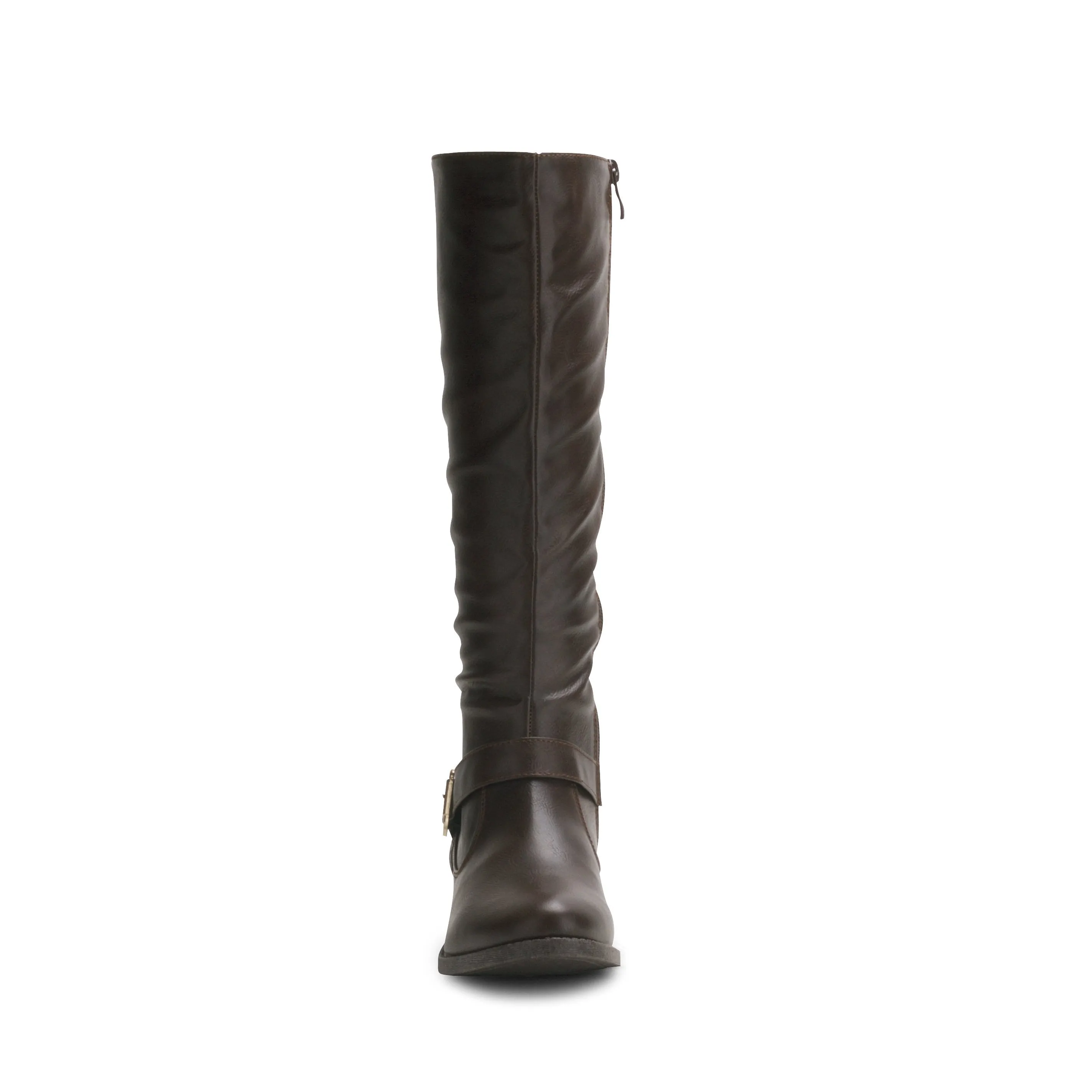 Wanted Women's Lady Luck Lace-up Back Knee High Riding Boot