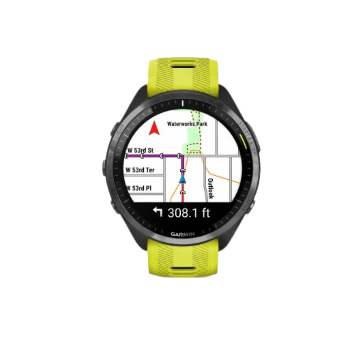 Watch Garmin Forerunner 965 Yellow Black