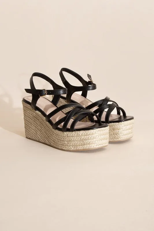 WEBSTER-3 WEDGE SANDAL PLATFORM HEELS