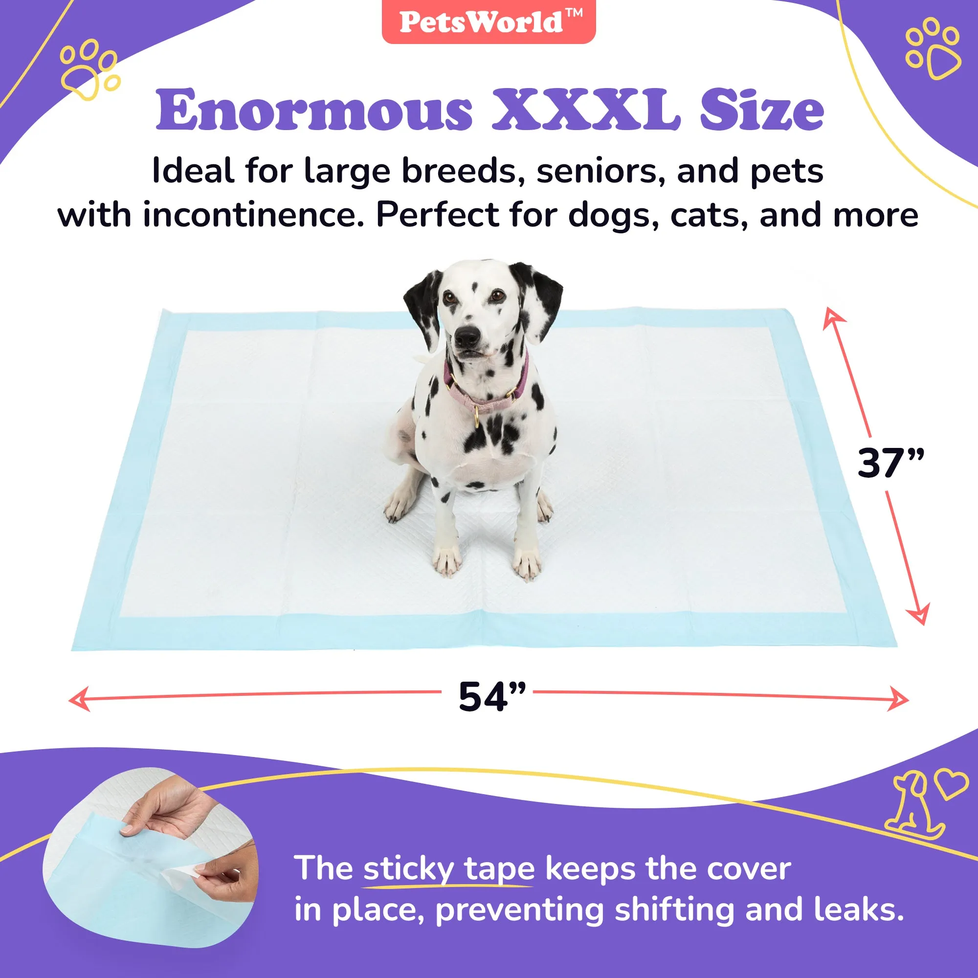 Wholesale XXXL Pet Training Pads: Tear-Resistant & Leak-Proof