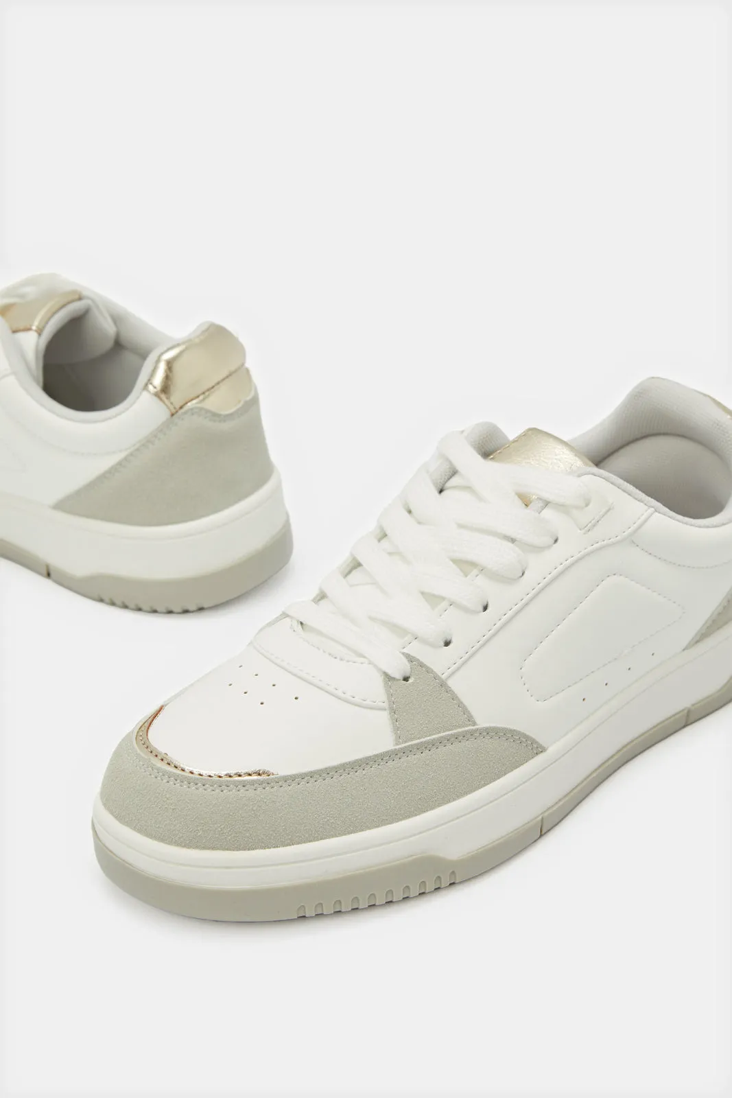 Women White Sneaker Shoes